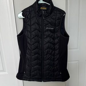 Women's Black Quilted KLIM Vest